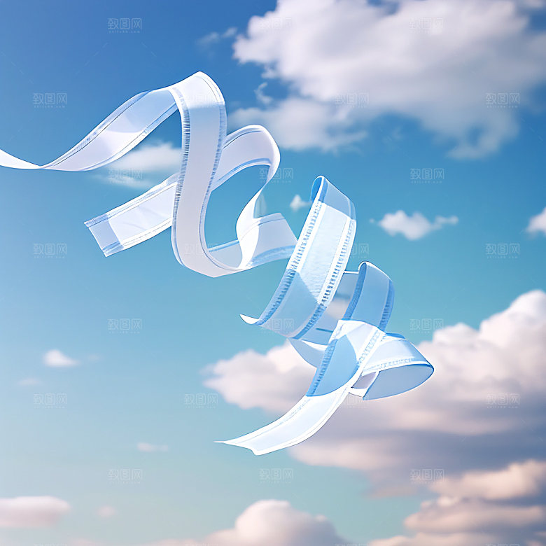 七夕高清3D艺术字