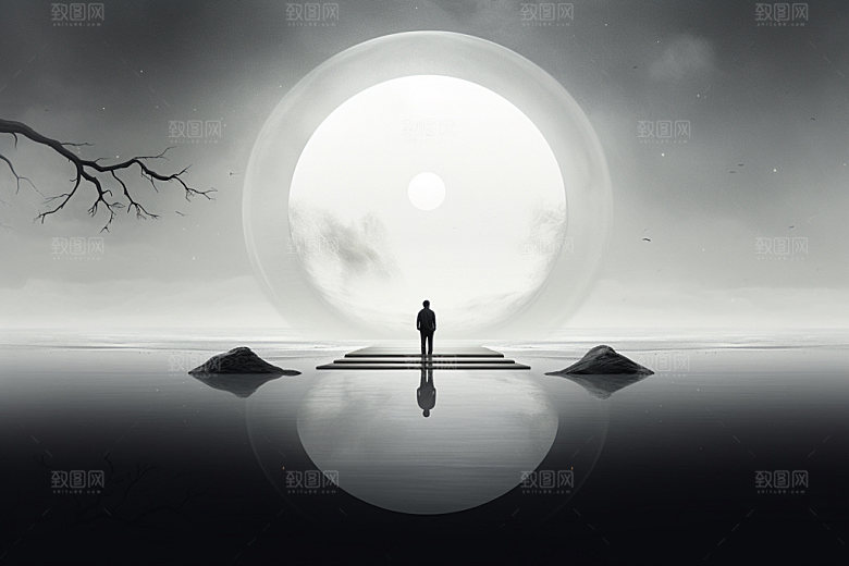 企业VI模型立体样机