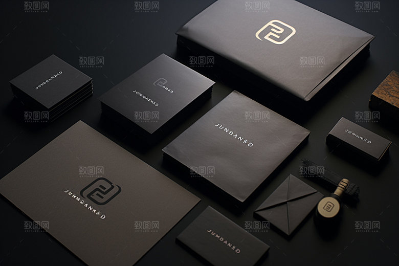 企业VI品牌立体样机