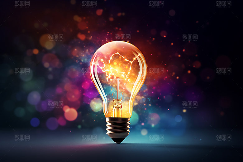 灯泡设计灵感模型