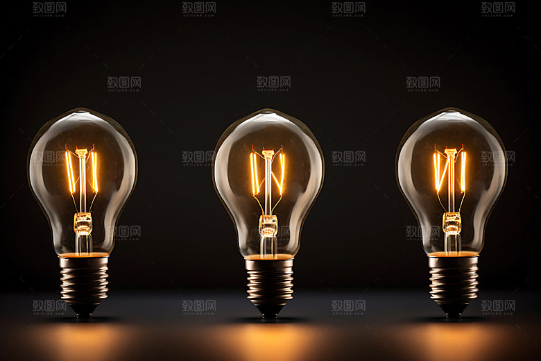 灯泡企业文化企业精神模型