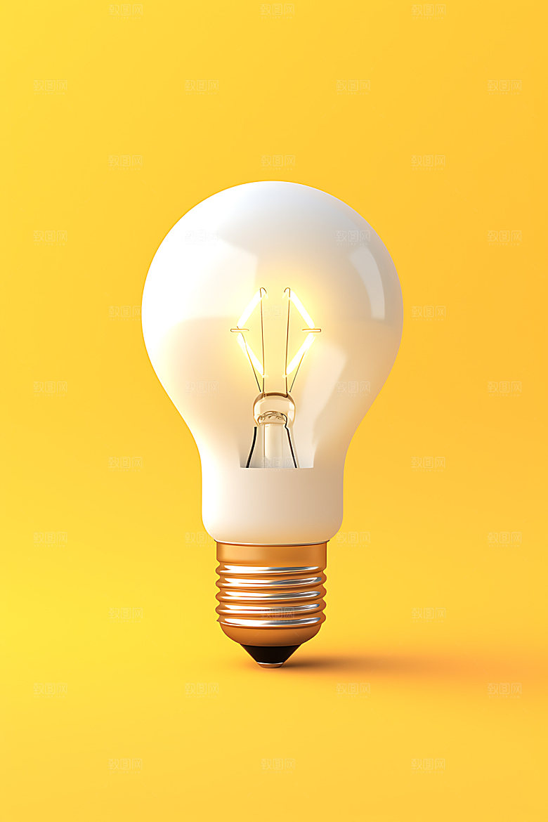 灯泡设计企业精神模型