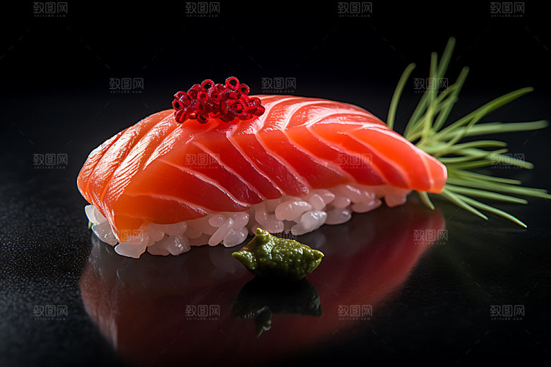 日本寿司海鲜美食摄影图