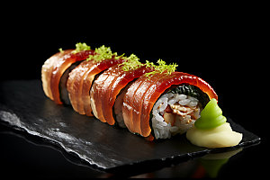 日本寿司高清日料摄影图