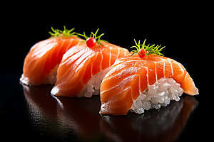 日本寿司美味高清摄影图