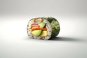日本寿司海鲜美味摄影图