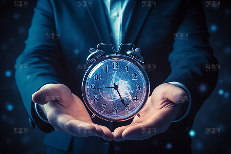 沙漏效率时间安排摄影图