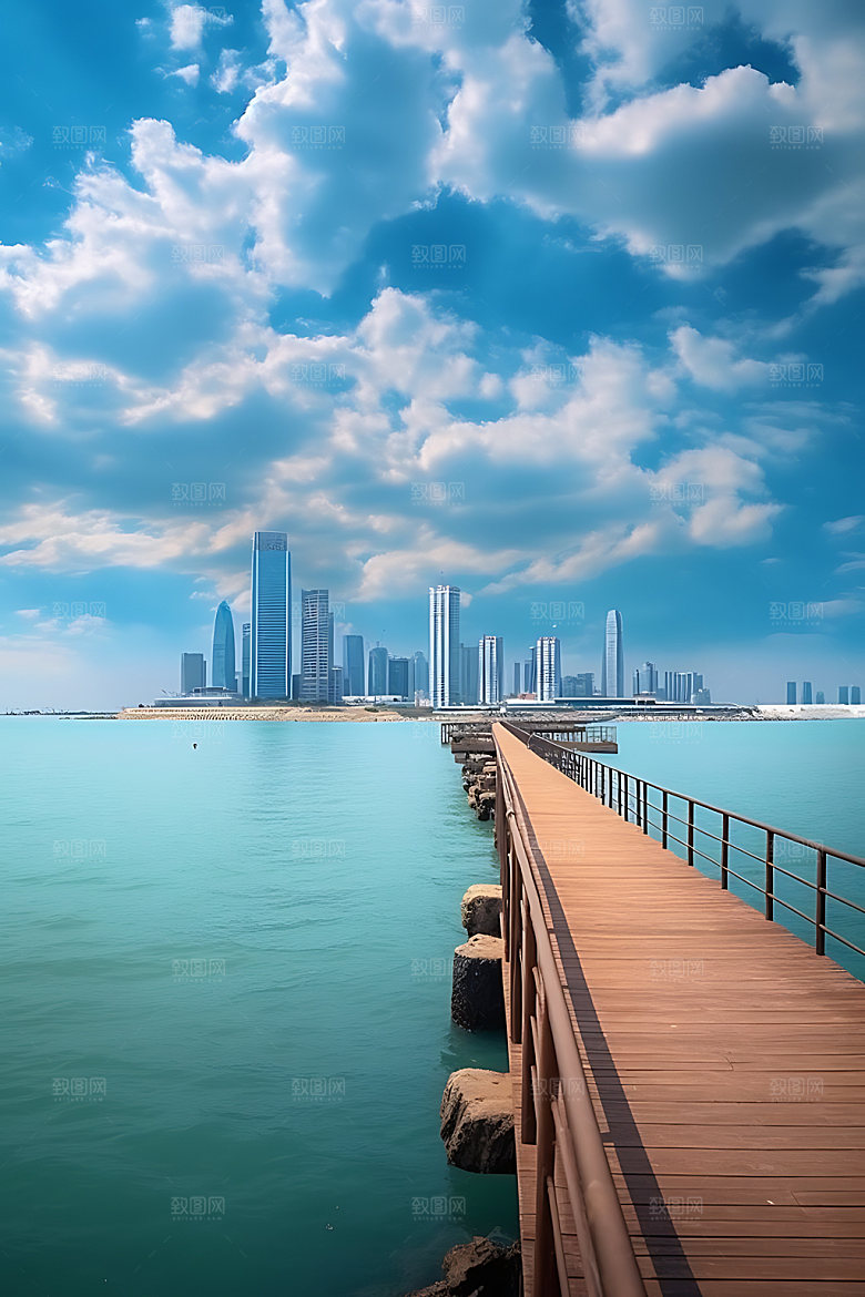 山东海景风光摄影图