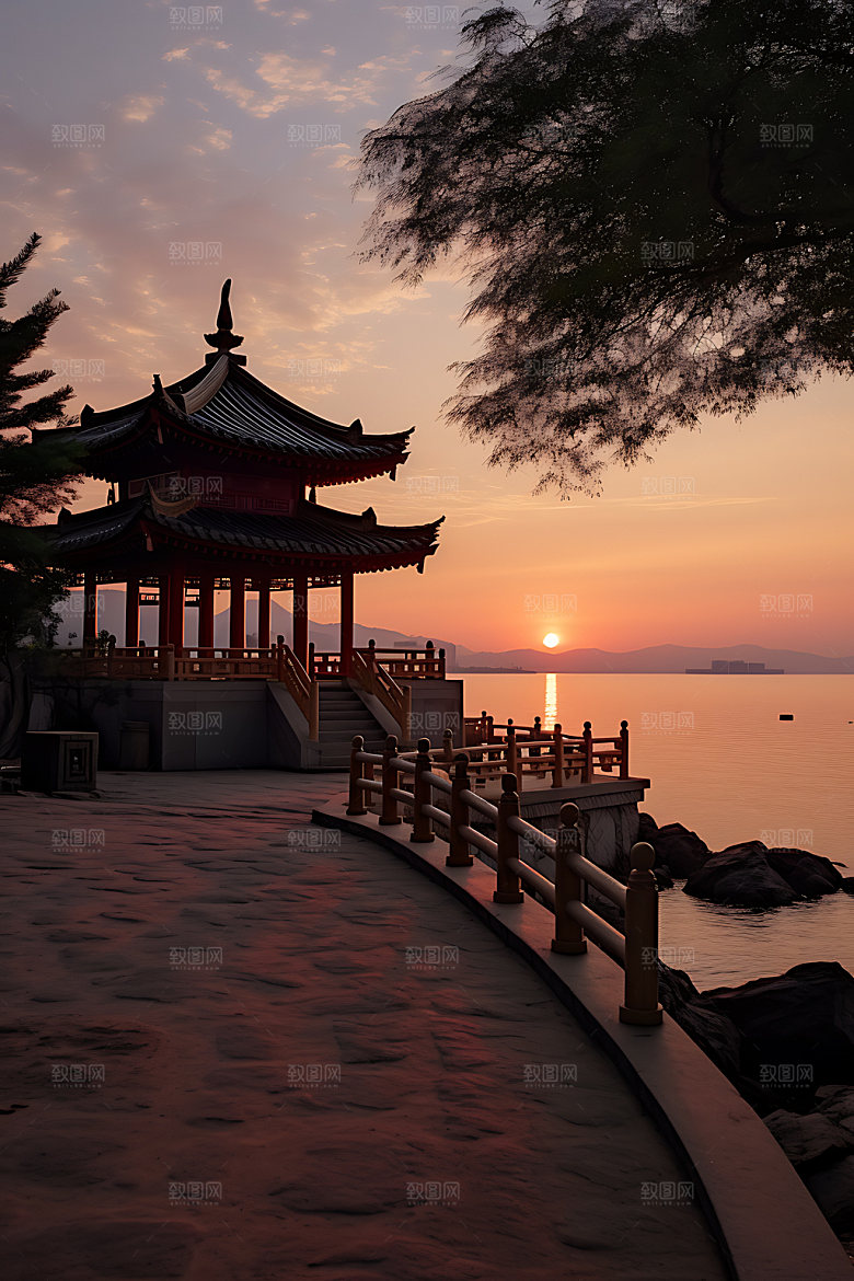 山东大海旅游摄影图