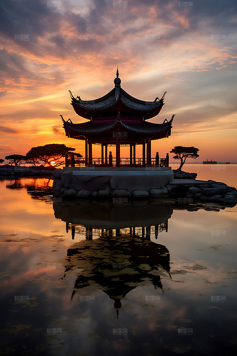 山东海边旅游摄影图