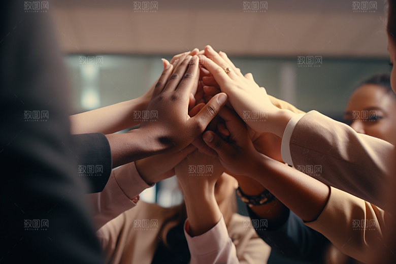 商务合作企业精神团队合作摄影图