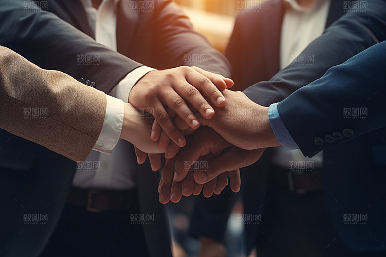 商务合作企业精神企业文化摄影图