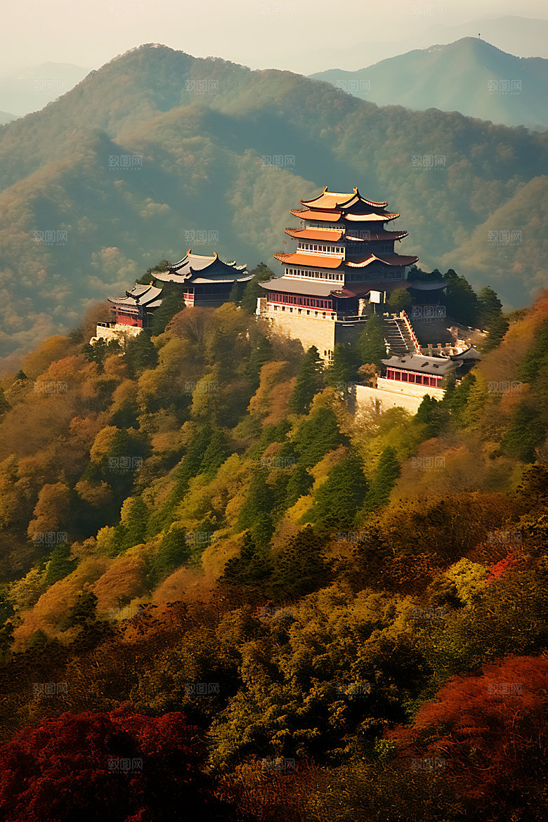 山西旅游景观自然摄影图