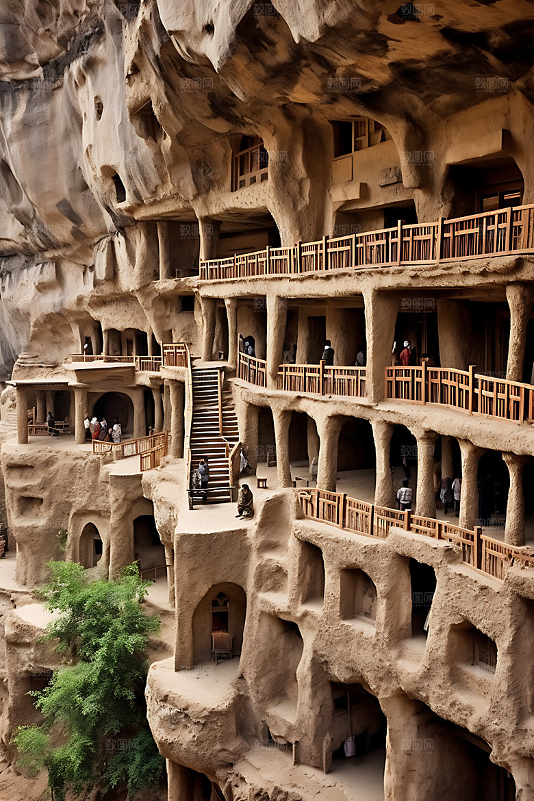 山西旅游风光景区摄影图