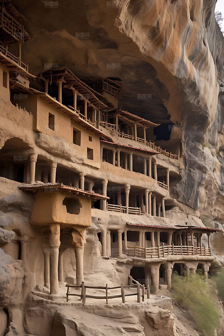 山西旅游自然景区摄影图