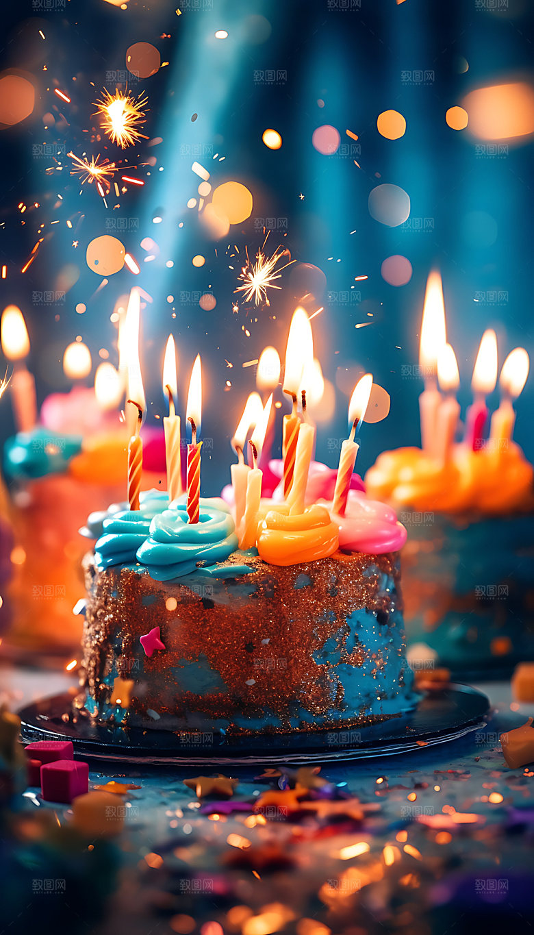 生日派对幸福高清摄影图