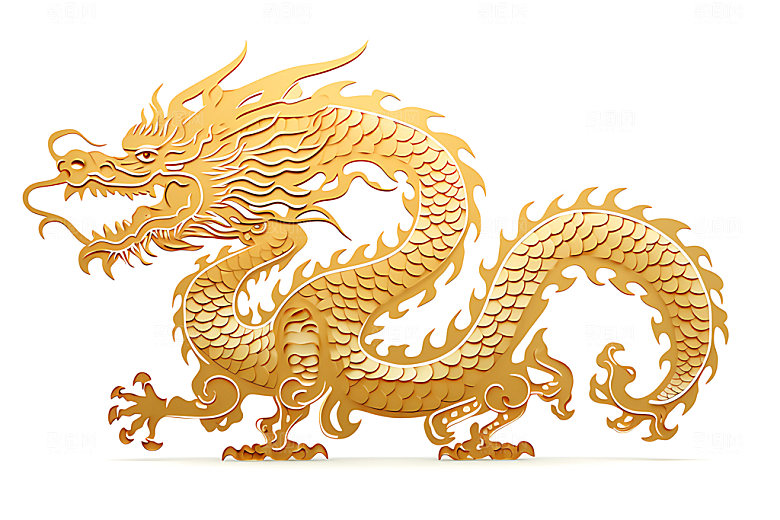 中国龙龙年形象元素
