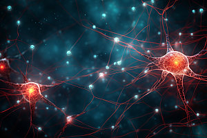 神经元光效结构素材