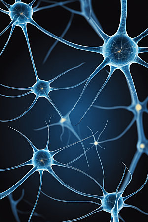 神经元脉络概念素材