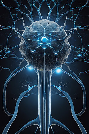 神经元链接医药素材