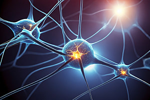 神经元概念网络素材