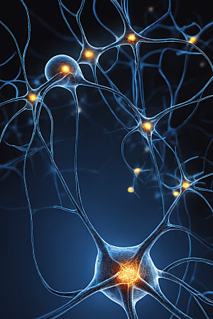 神经元概念医药素材