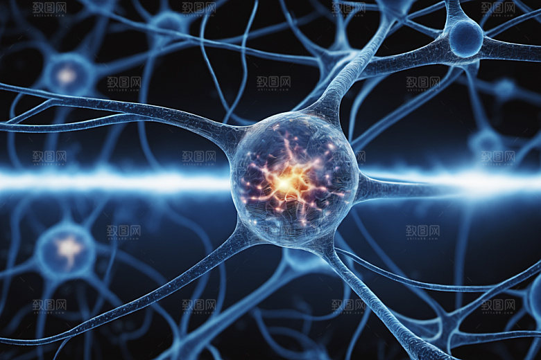 神经元脉络医学素材