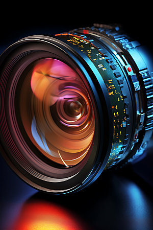 相机镜头摄影记录摄影图