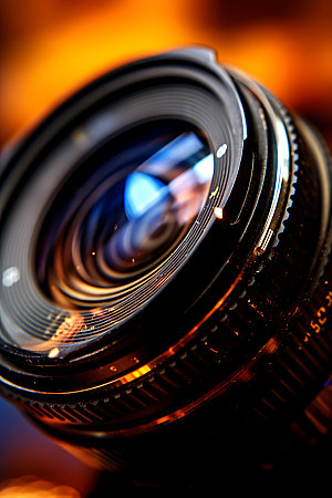 相机镜头摄影拍摄工具摄影图