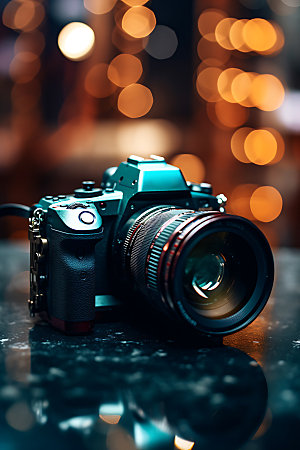 相机镜头高清拍摄工具摄影图