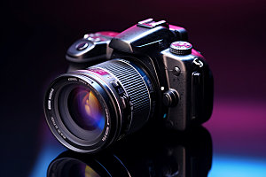 相机镜头高清拍摄工具摄影图