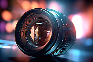 相机镜头摄像拍摄工具摄影图