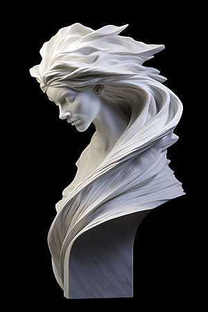 石膏雕塑梦幻唯美人物模型