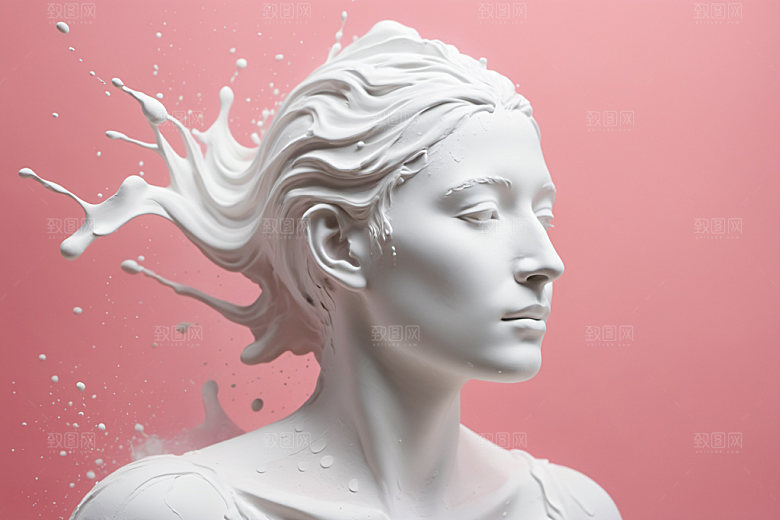 石膏雕塑艺术古罗马素材