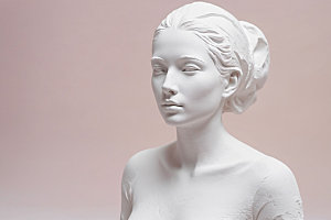 石膏雕塑大理石立体素材