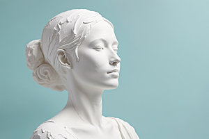 石膏雕塑创意洛可可素材