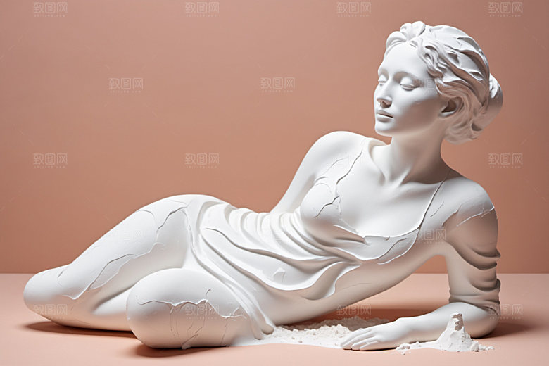 石膏雕塑艺术3D素材