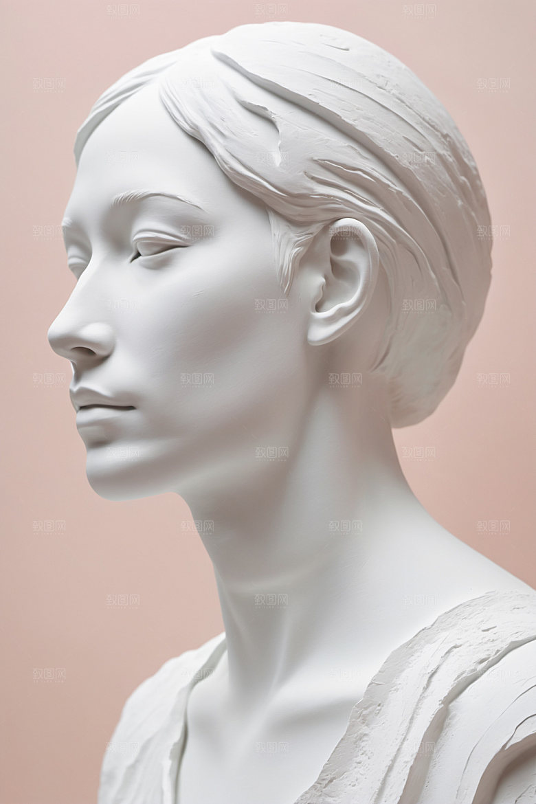石膏雕塑大理石3D素材