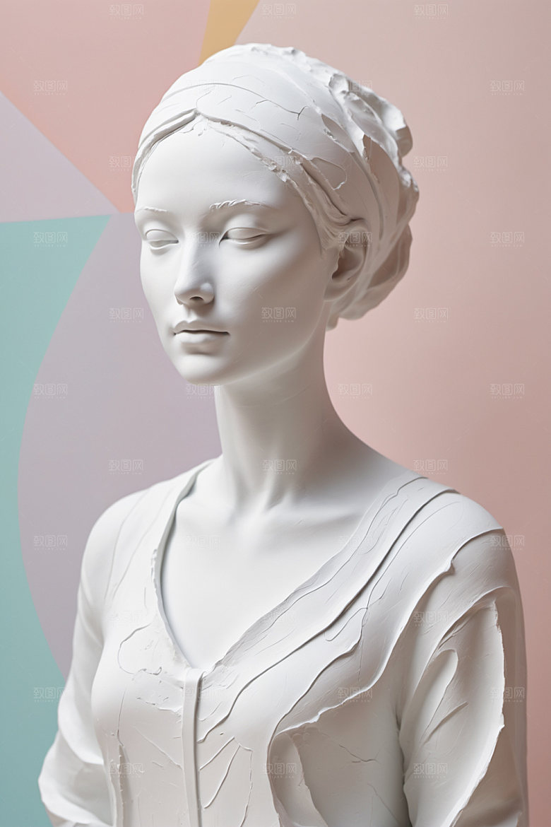 石膏雕塑古罗马3D素材