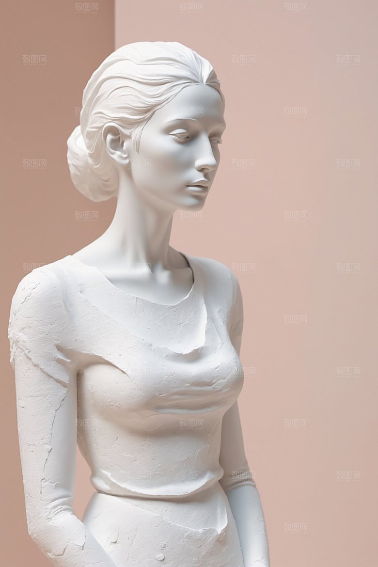 石膏雕塑雕刻3D素材