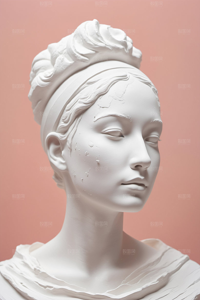 石膏雕塑3D雕刻素材