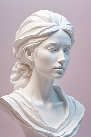 石膏雕塑雕刻创意素材