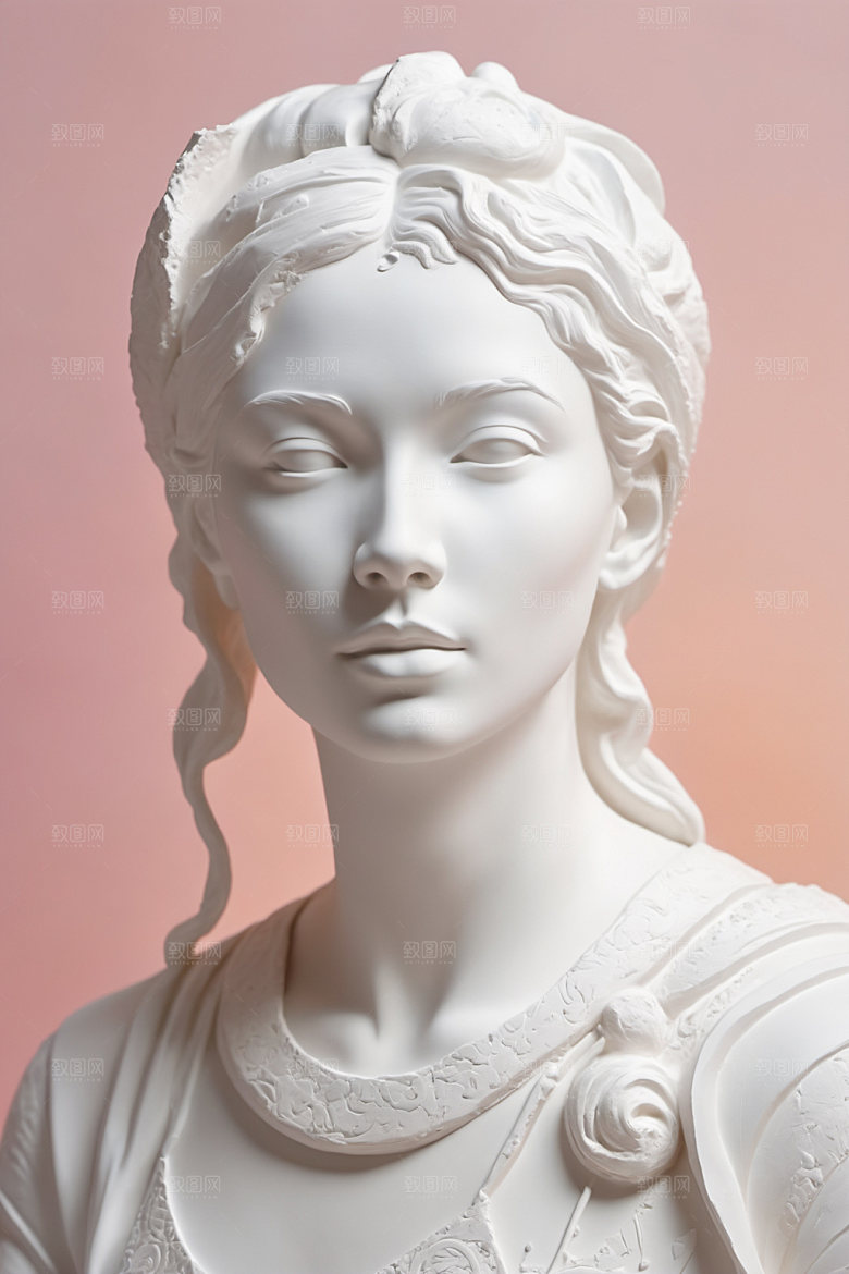 石膏雕塑大理石3D素材