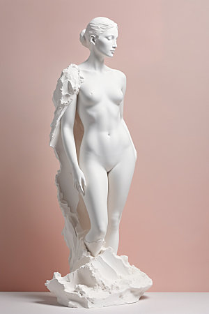 石膏雕塑古罗马创意素材