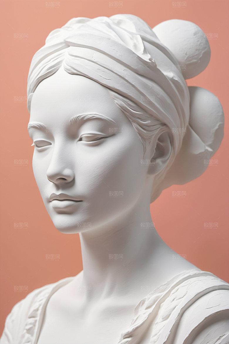 石膏雕塑3D雕刻素材