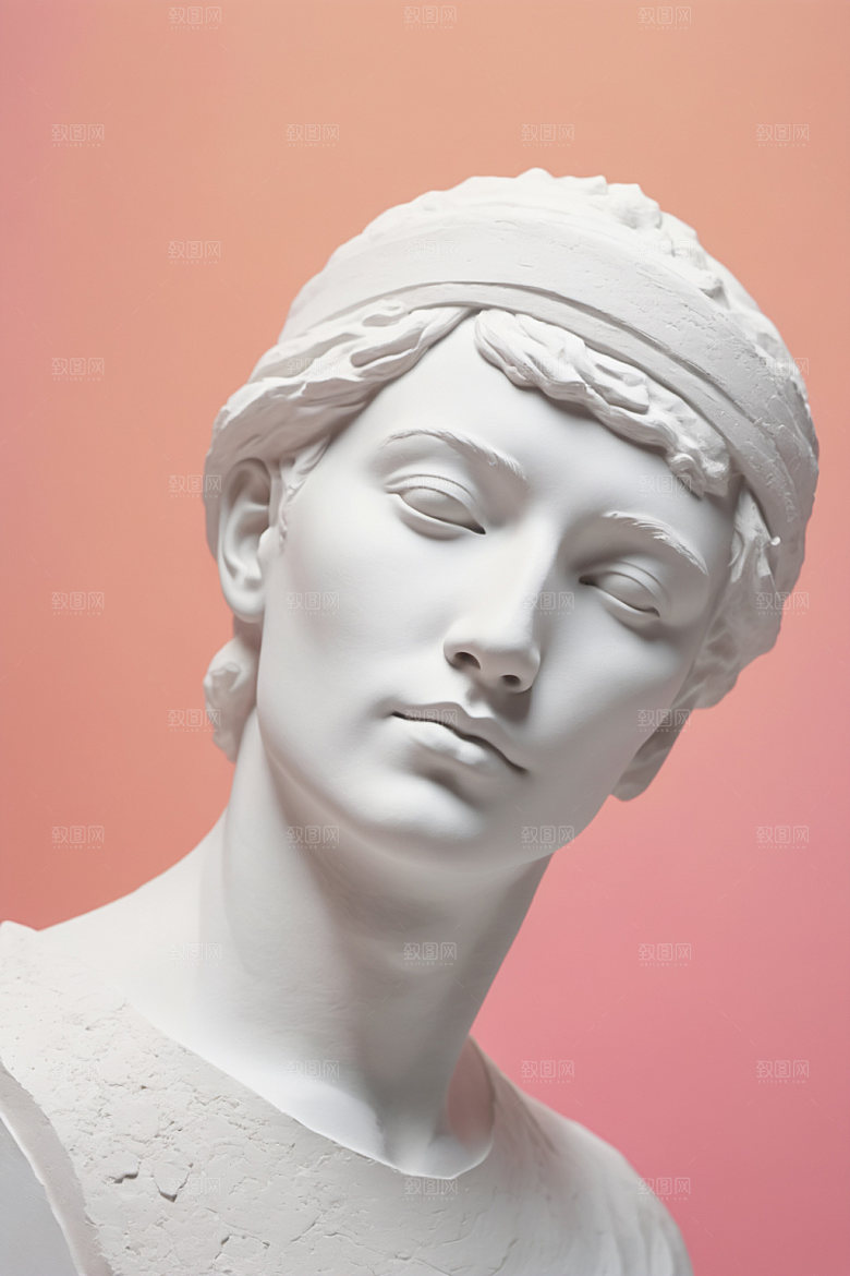 石膏雕塑艺术3D素材