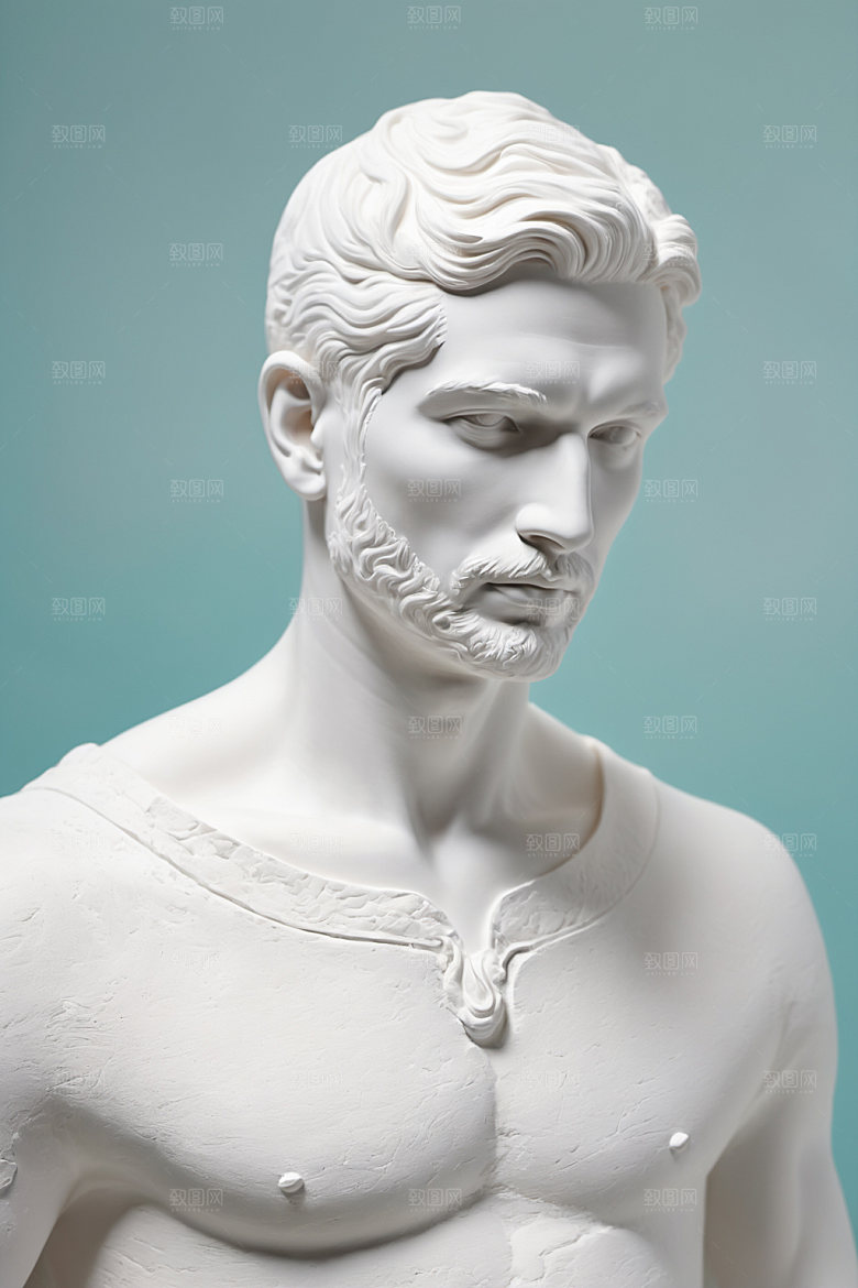 石膏雕塑雕刻3D素材
