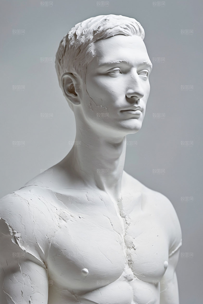 石膏雕塑大理石3D素材