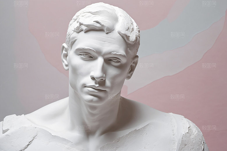 石膏雕塑洛可可3D素材