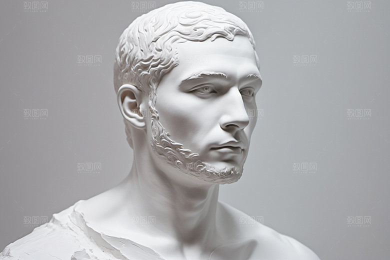 石膏雕塑洛可可3D素材